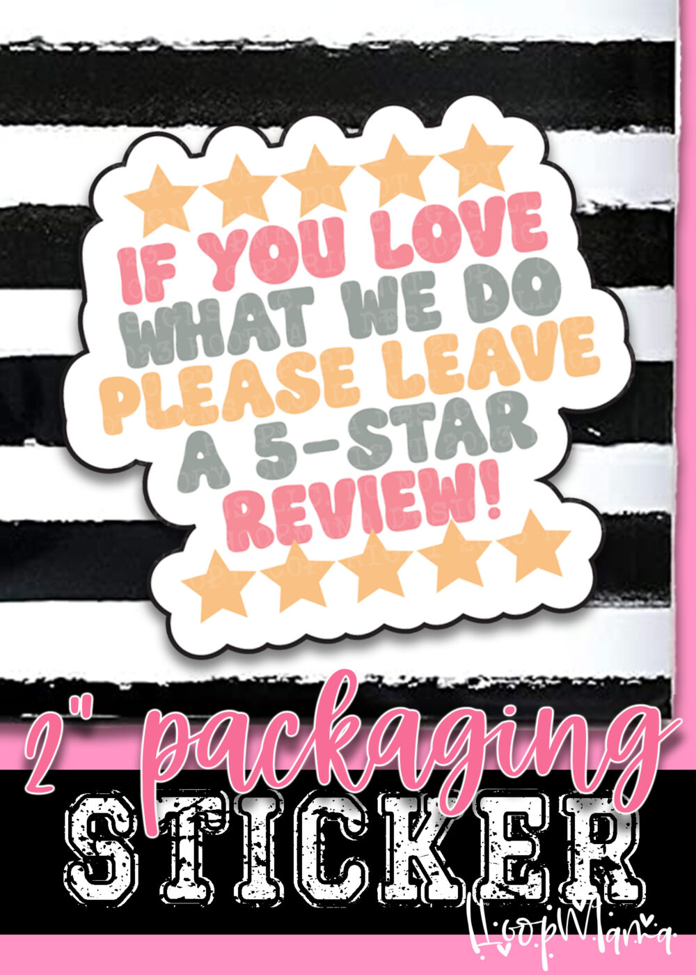 S0754 - If You Love What We Do Please Leave A 5-Star Review!