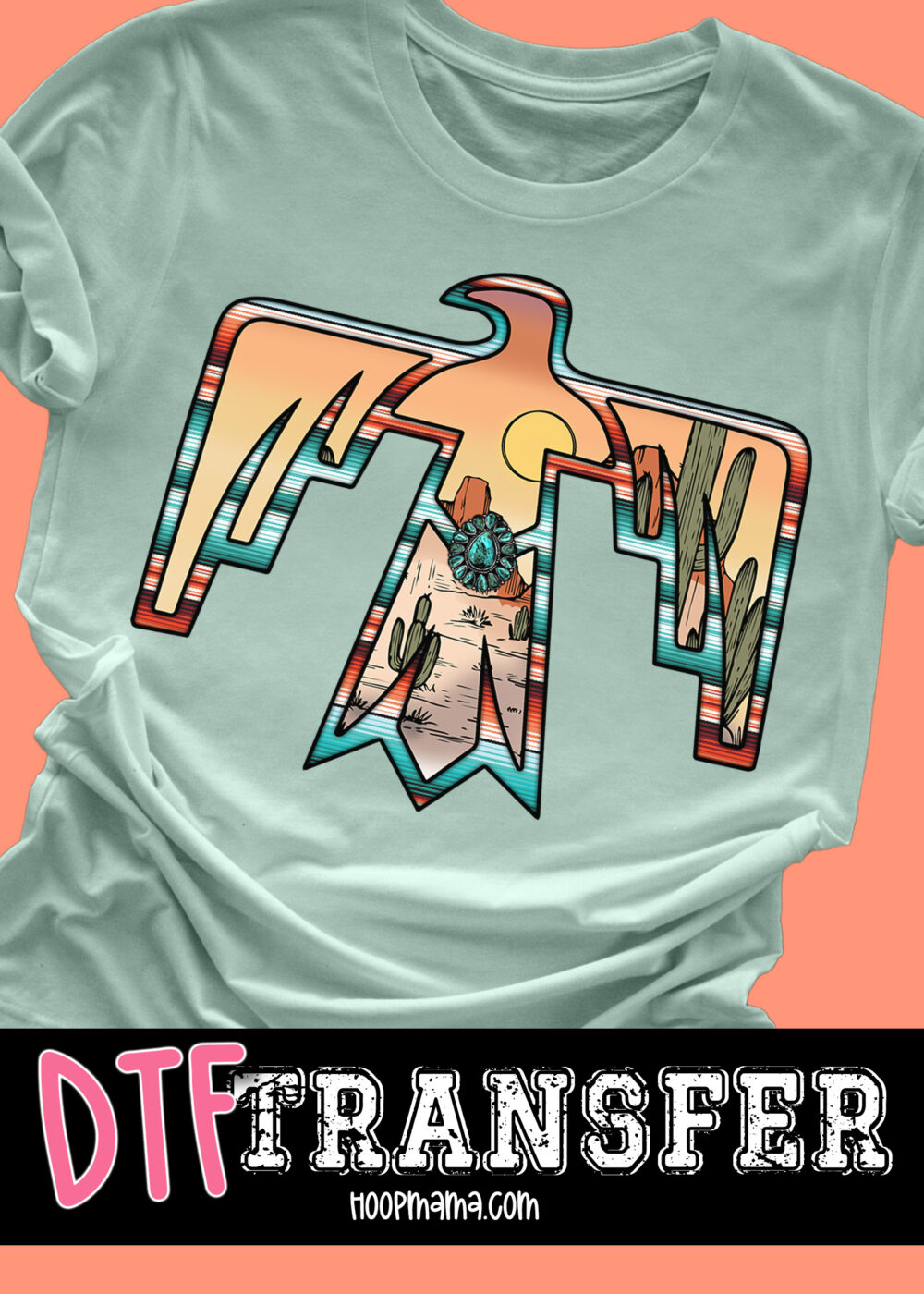 23-0574 - Desert Eagle - DTF Transfer