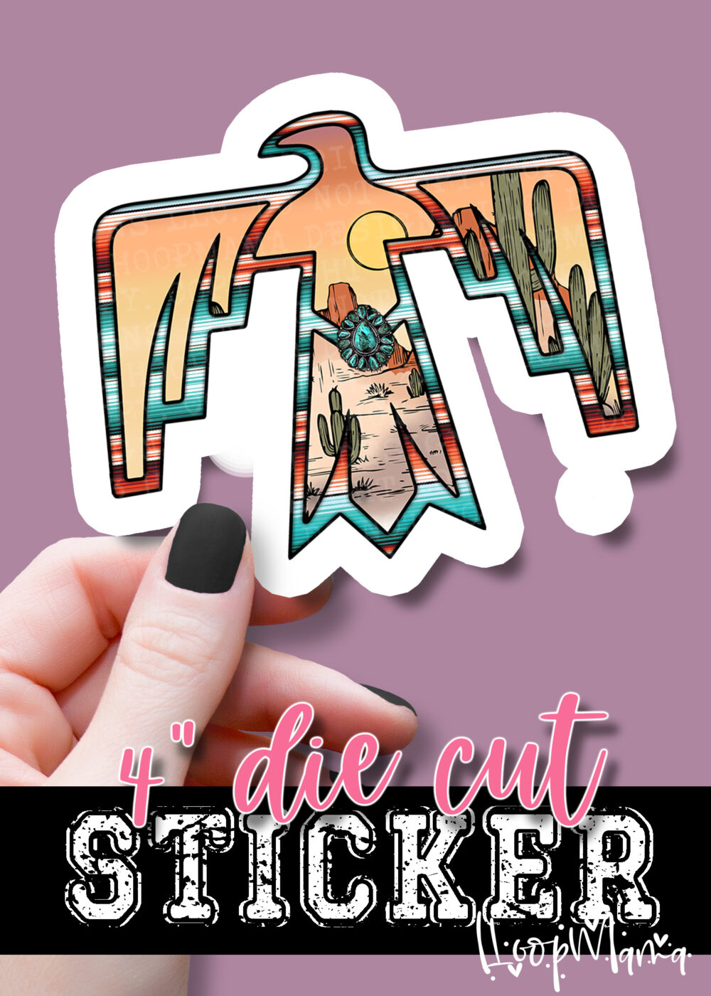 DC23-0574 - Desert Eagle - DIE CUT STICKER