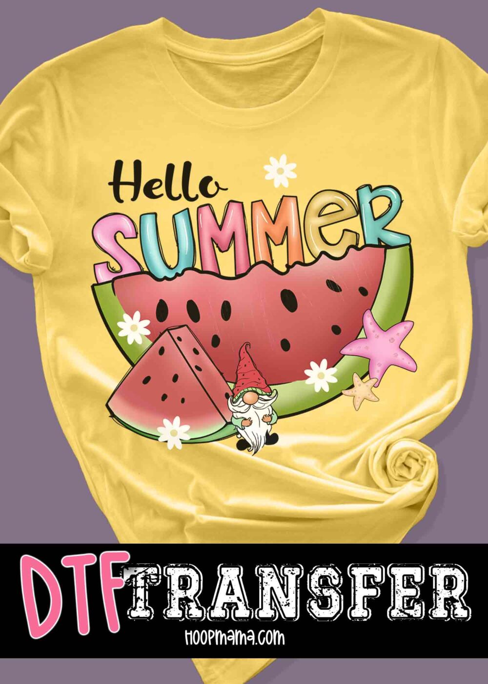 23-0627 - Hello Summer - DTF Transfer