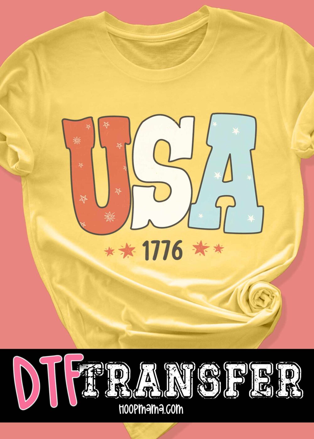 23-0840 - USA 1776 - DTF Transfer