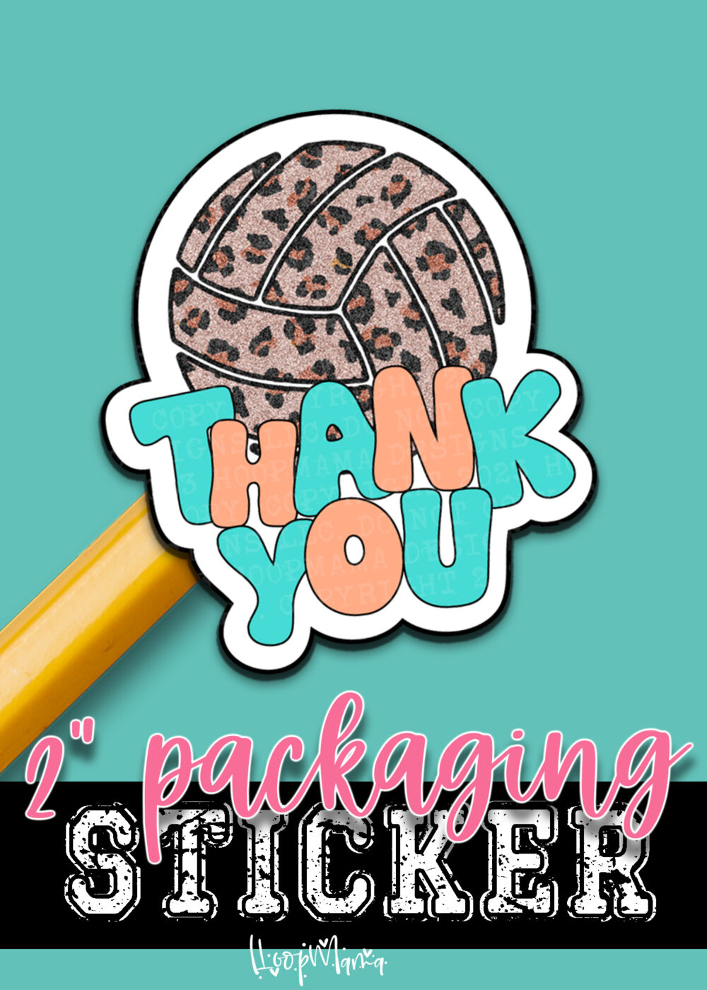 S0897 - Thank You Volley Ball