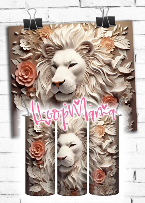 TW-0229 - 3D Paper Lion - XZ1X - Image 3