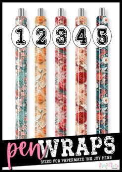 Naughty Days of the Week Pen Wrap Bundle Mon-Sun – Blanks by Amber