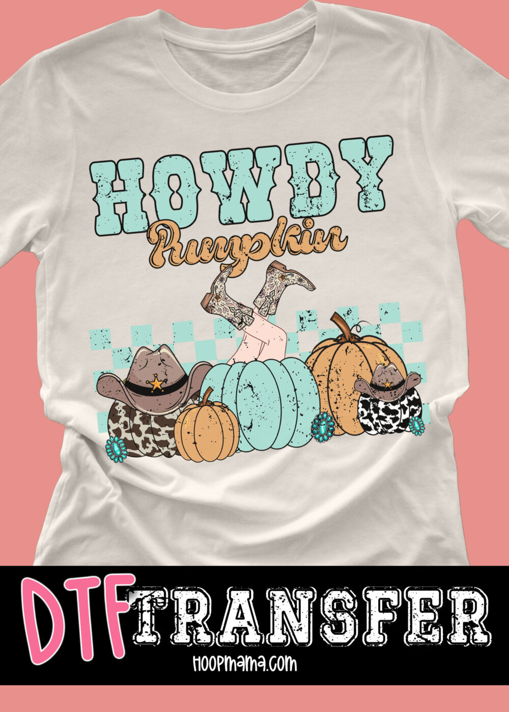 23-1170 - Howdy Pumpkin - DTF Transfer