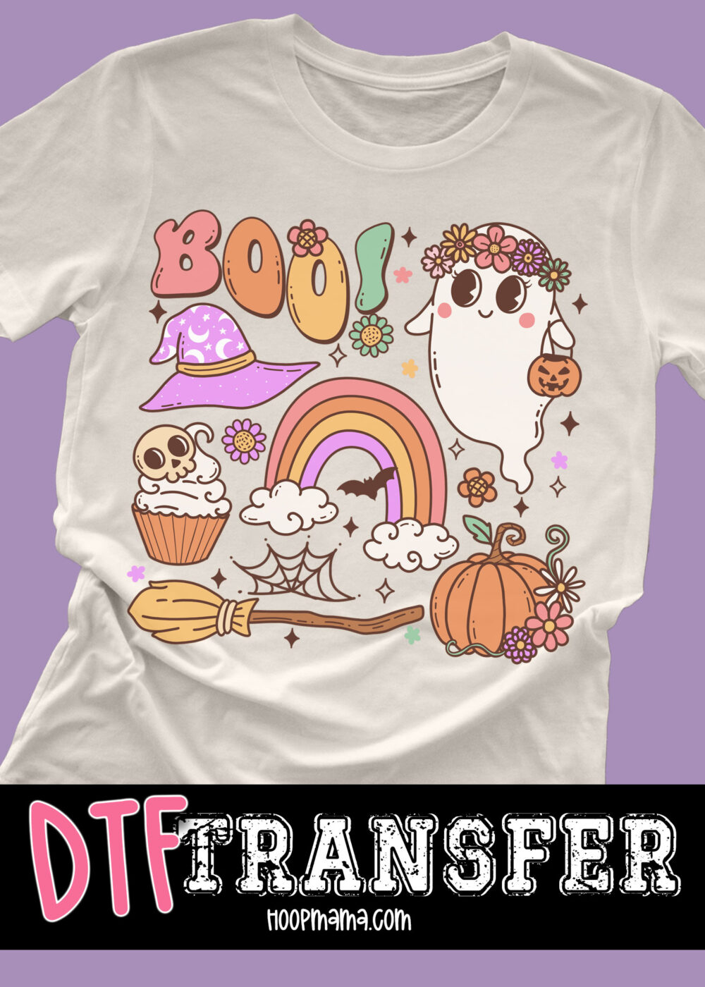 23-1128 - Boo - DTF Transfer