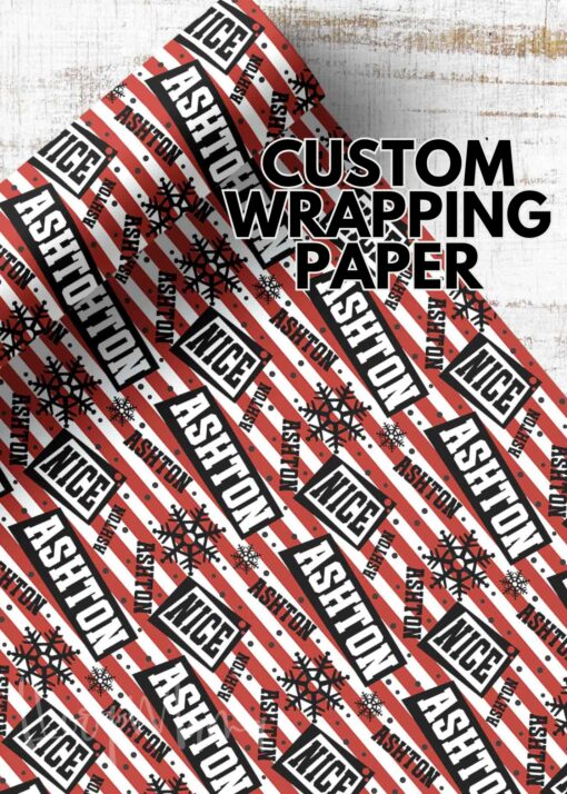 WP-0008 Custom Wrapping Paper