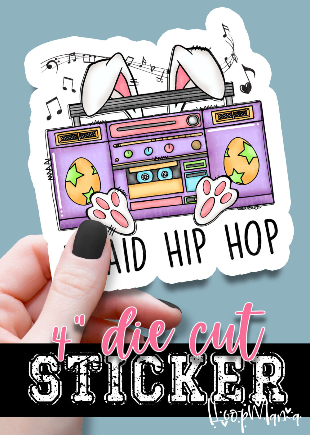 N24JAN23-032 - Said Hip Hop - DIE CUT STICKER