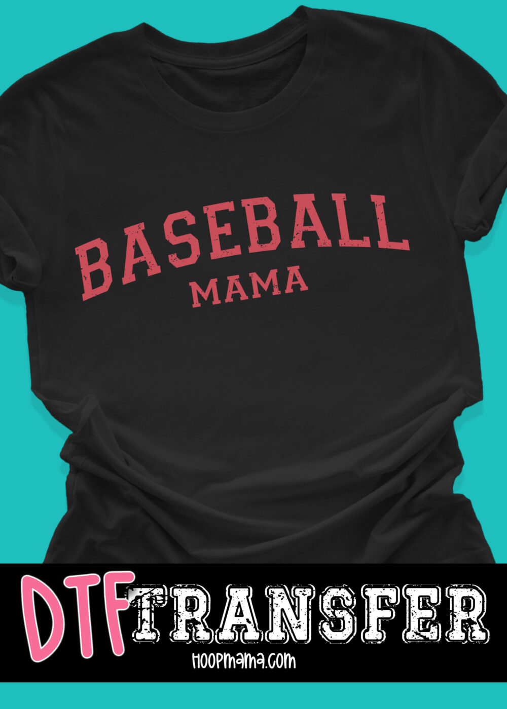 N24JAN18-057 - Basbeall Mama Pink - DTF TRANSFER