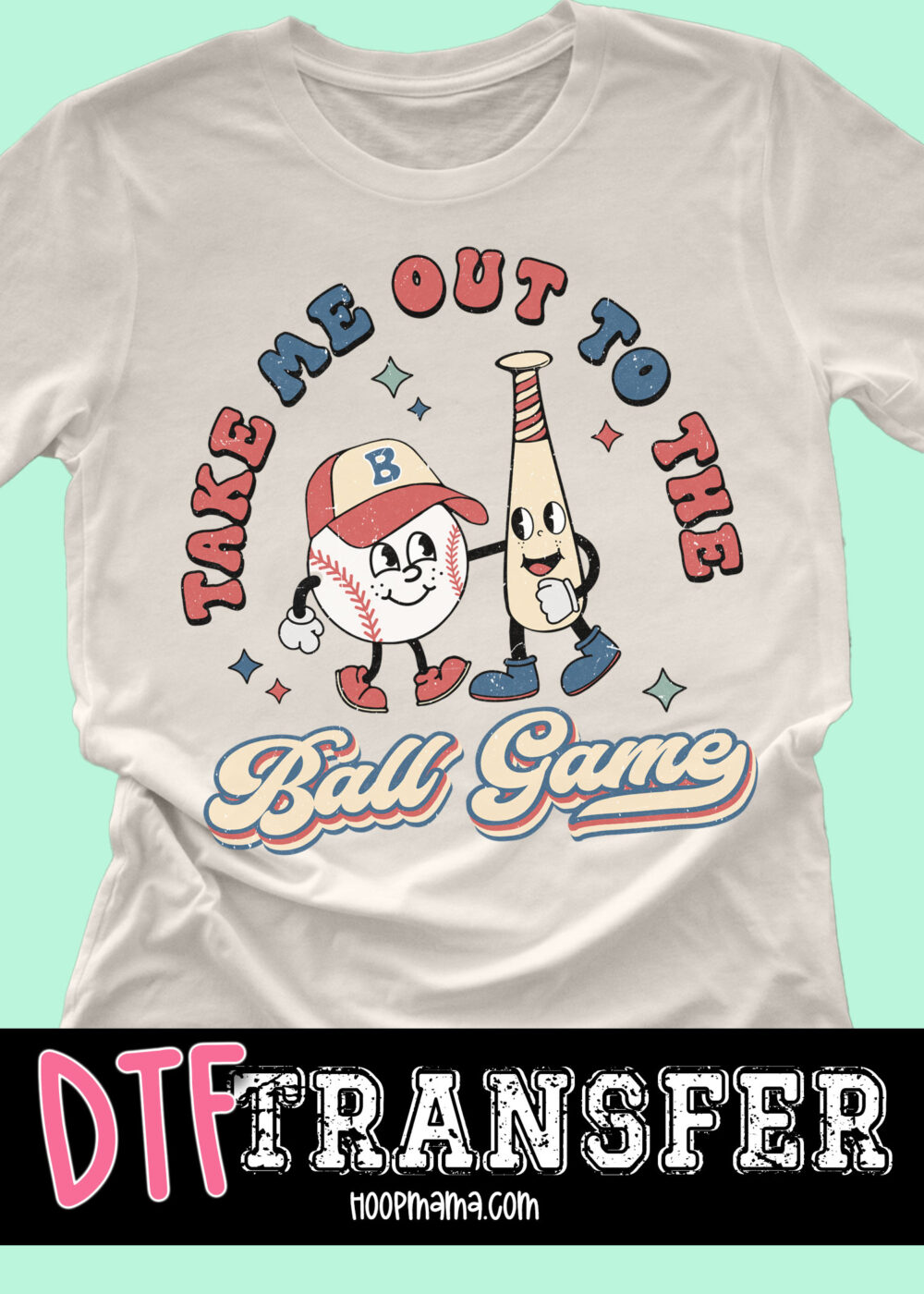 N24JAN18-066 - Take Me Out To - DTF TRANSFER