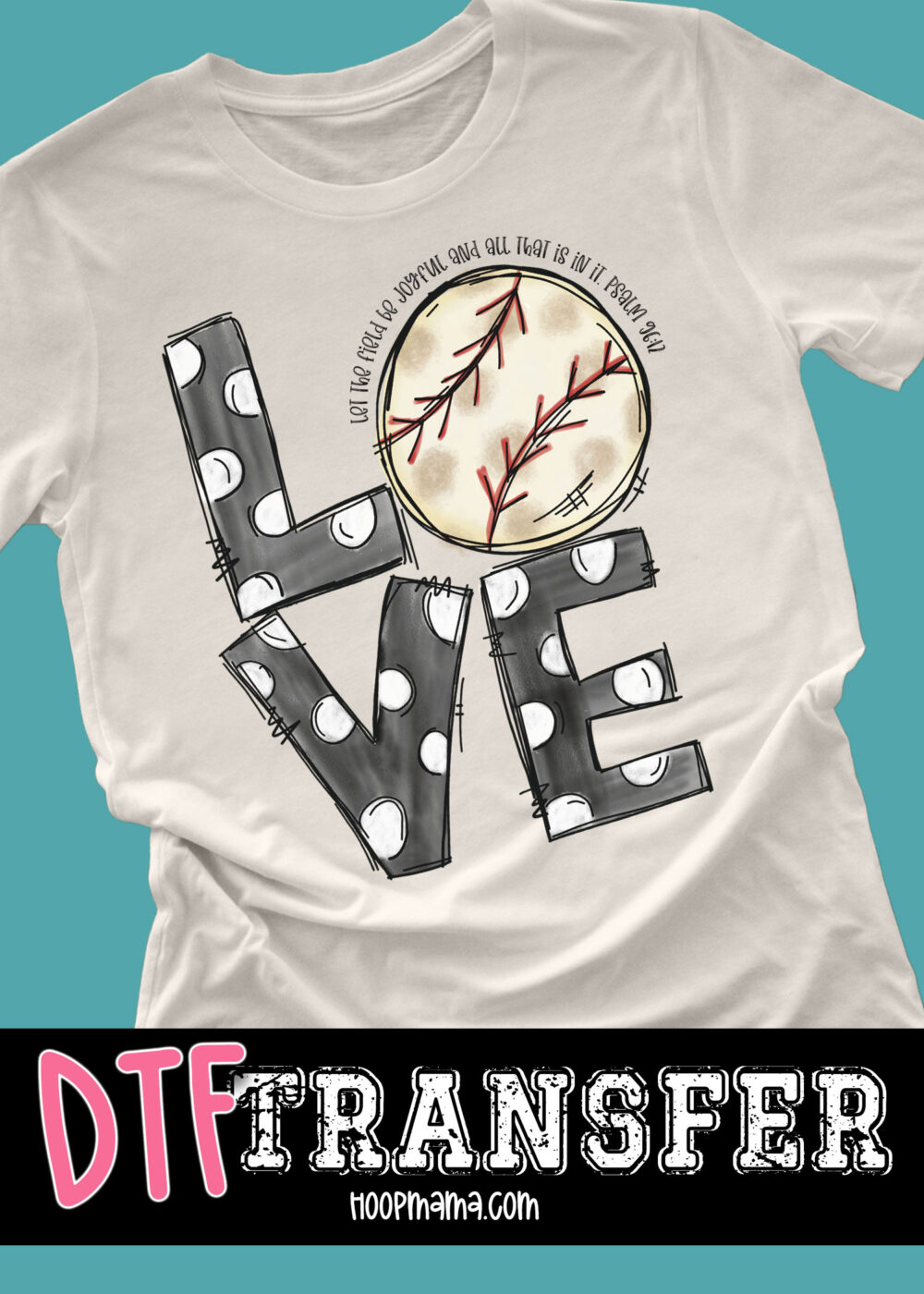 N24JAN18-050 - Love - DTF TRANSFER