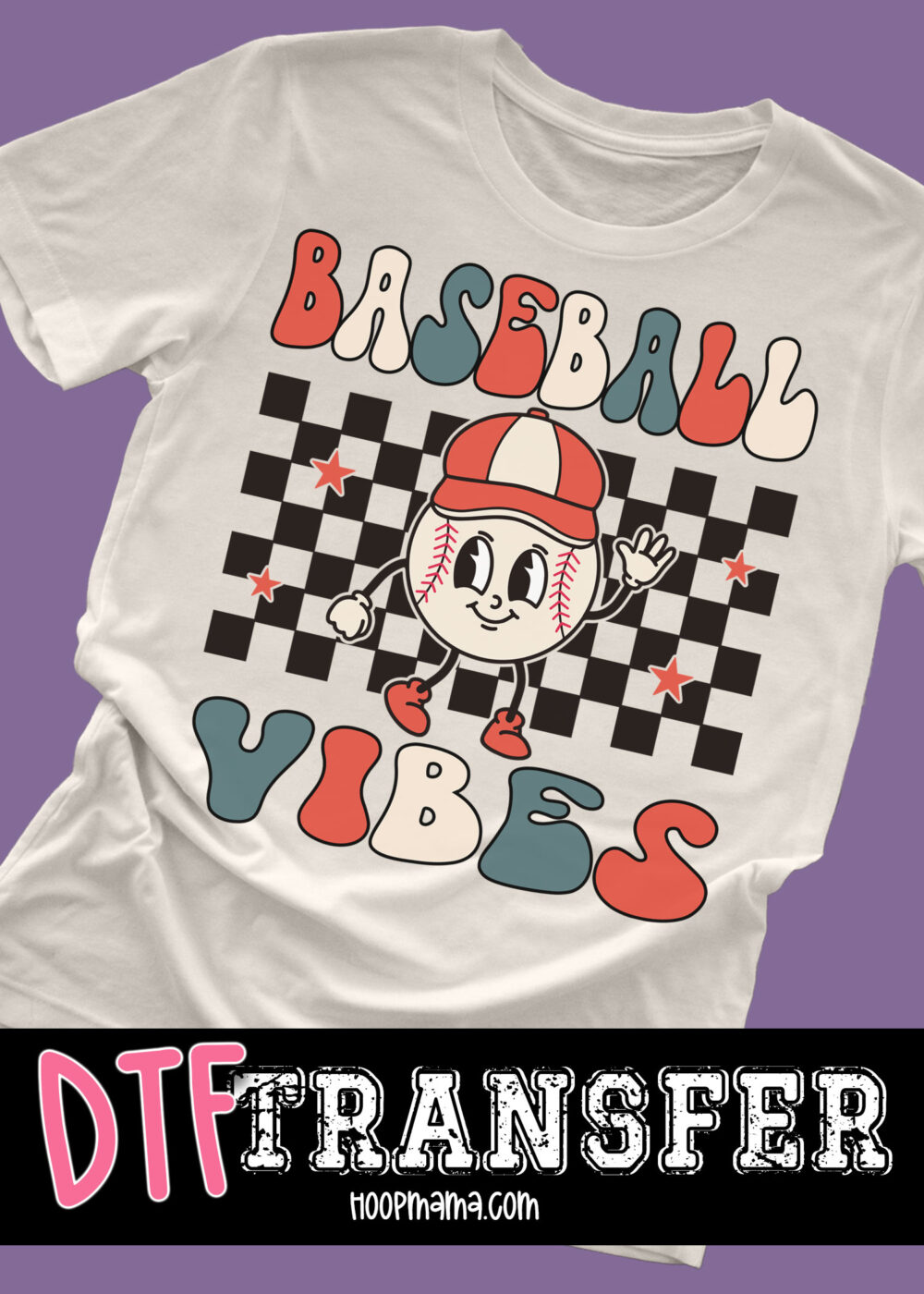 N24JAN18-032 - Basbeball Vibes - DTF TRANSFER