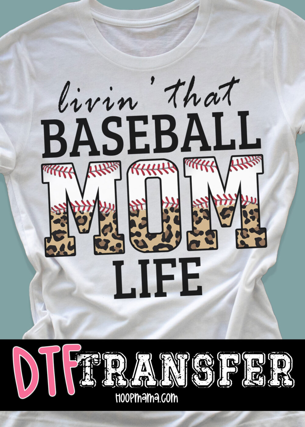 N24JAN18-048 - Livin' That Baseball - DTF TRANSFER