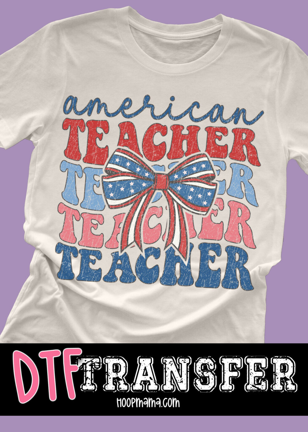 N24-APR16-013 - American Teacher - DTF TRANSFER
