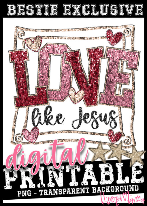 DD-B25-JAN14 - Love Like Jesus - DIGITAL DOWNLOAD