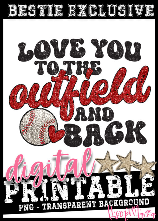 DD-B25-JAN25 - Love You To The Outfield And Back - DIGITAL DOWNLOAD