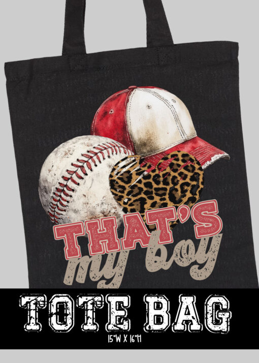 TB-B25-JAN40 - Thats My Boy - TOTE BAG