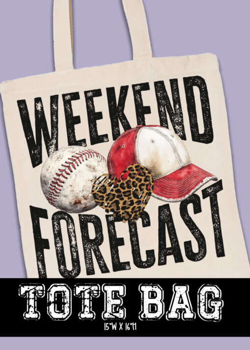 TB-B25-JAN41 - Weekend Forecast - TOTE BAG