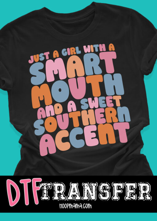 W-SB07-B25-MAR45-Just-A-Girl-With-A-Smart-Mouth