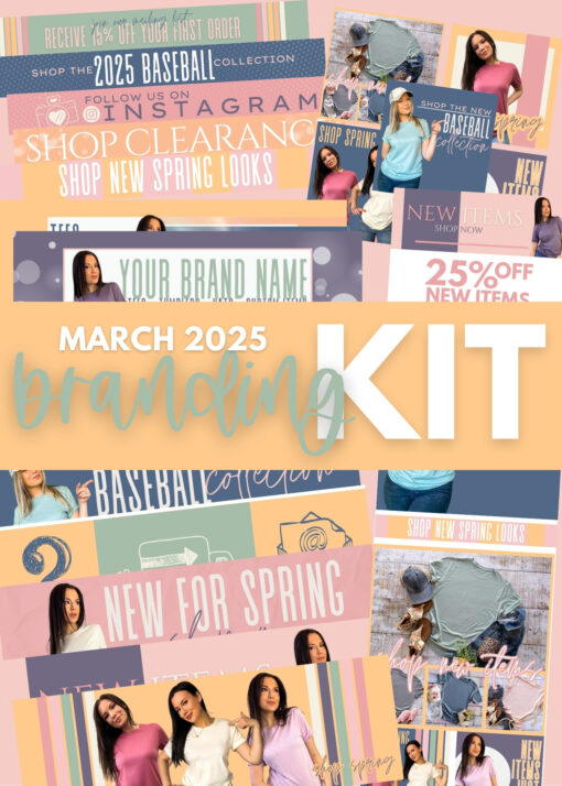 Branding Kit - Retro Spring - March 2025