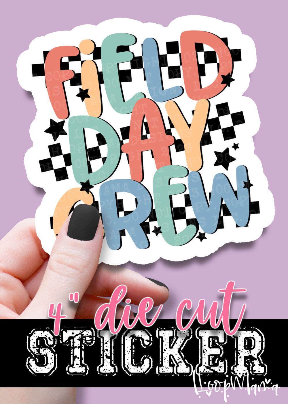 DC-42850 - Field Day Crew - DIE CUT STICKER