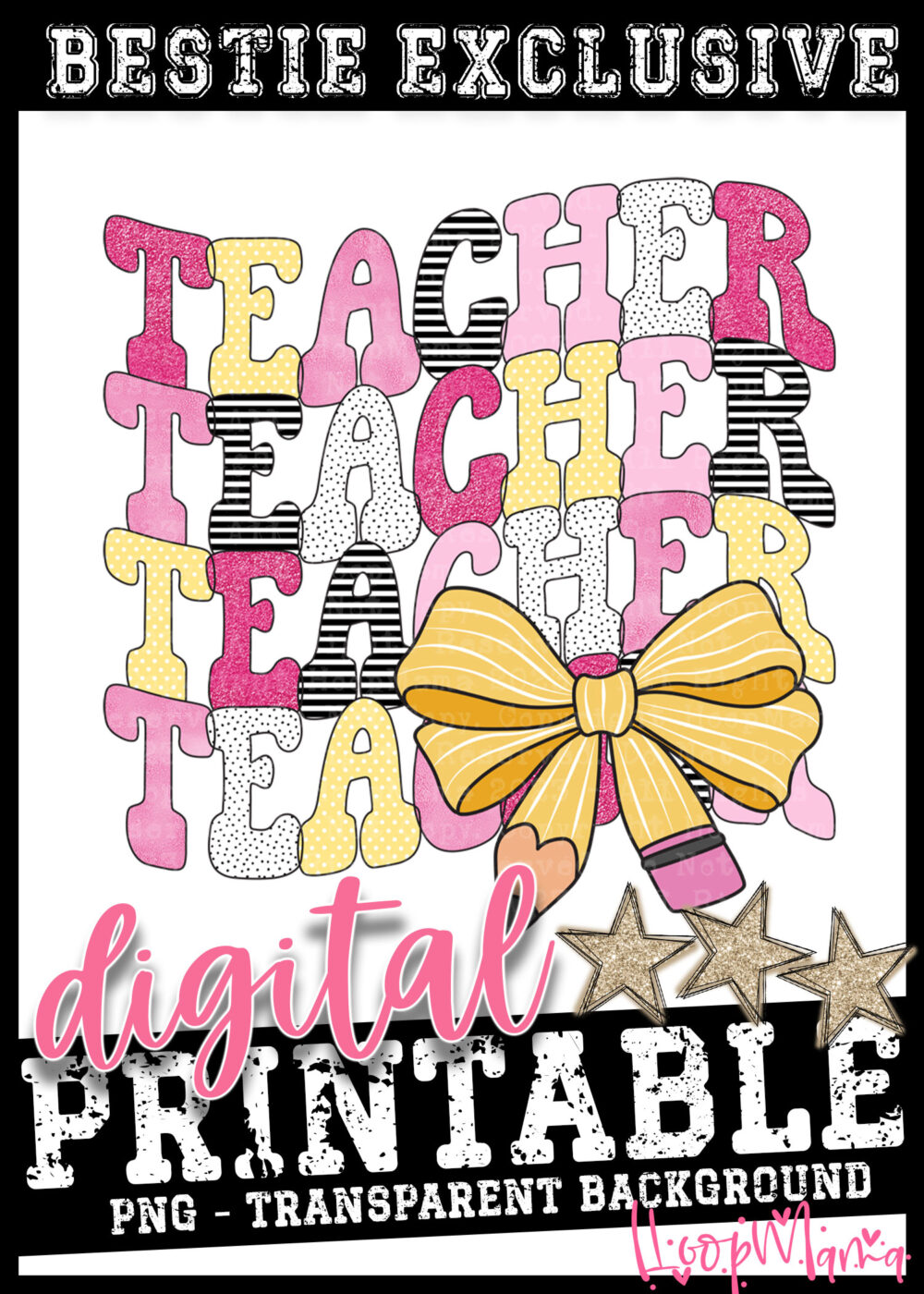 DD-B25-JUL12 - Teacher Teacher Teacher - DIGITAL DOWNLOAD