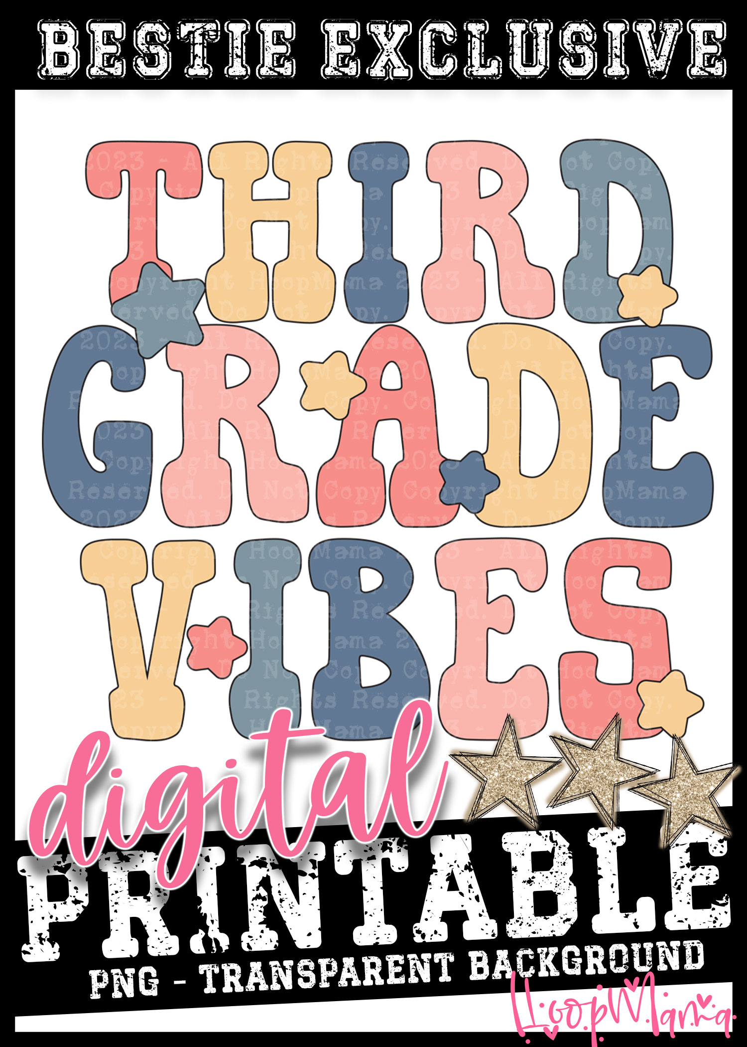 DD-B25-JUL15 - Third Grade Vibes - DIGITAL DOWNLOAD