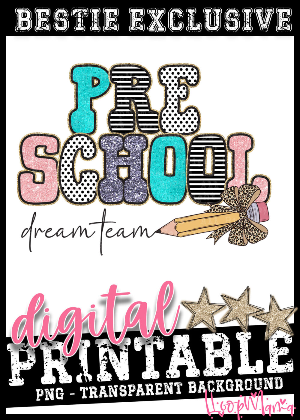 DD-B25-JUL29 - Preschool Dream Team - DIGITAL DOWNLOAD