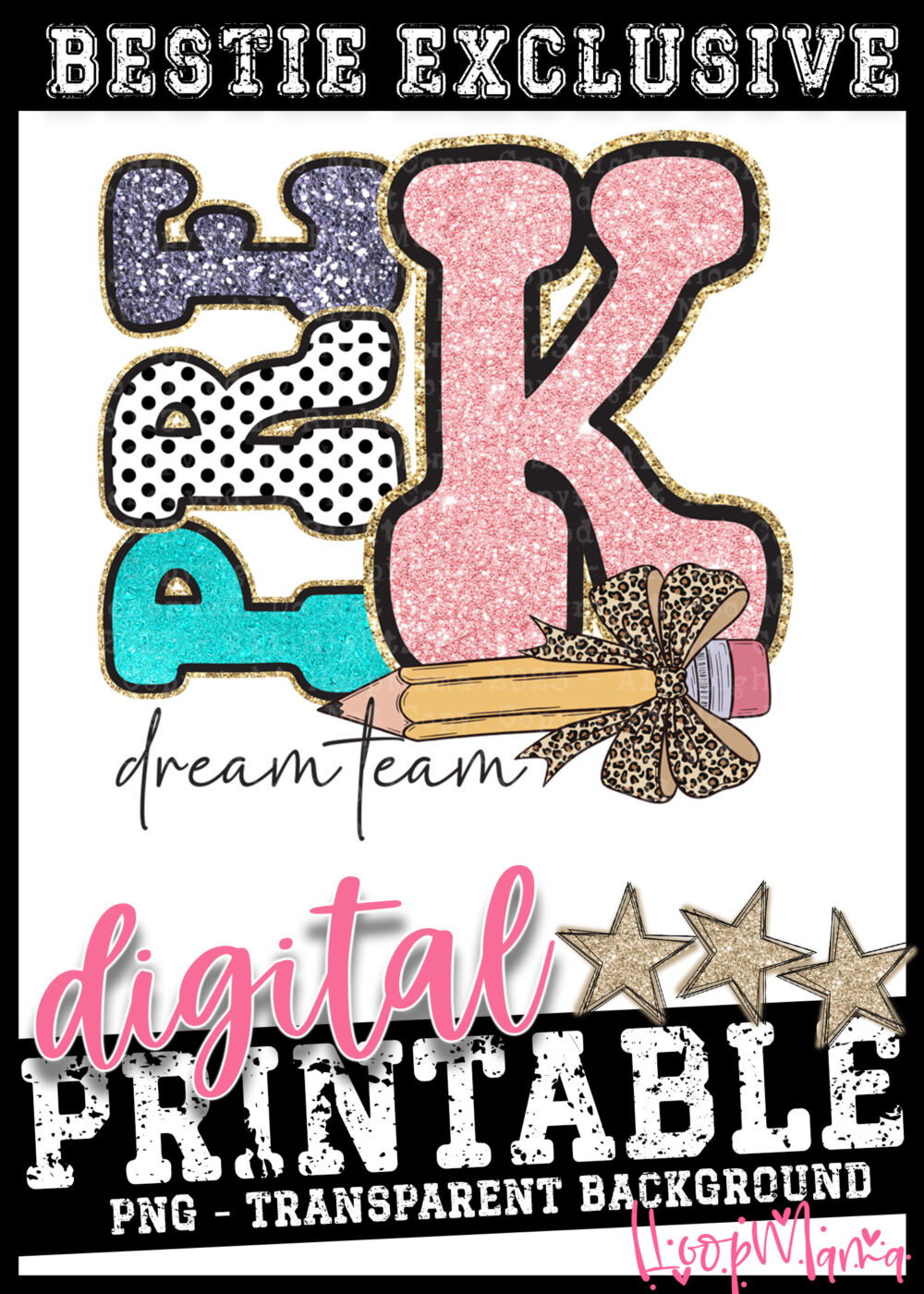 DD-B25-JUL30 - PreK Dream Team - DIGITAL DOWNLOAD