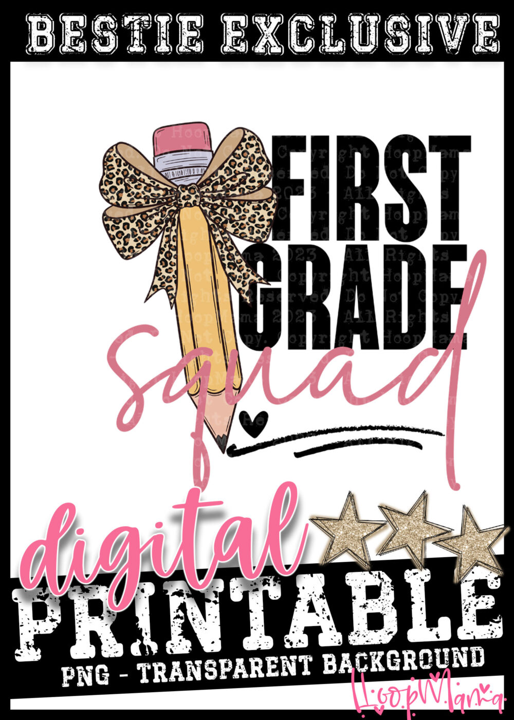 DD-B25-JUL31 - First Grade Squad - DIGITAL DOWNLOAD