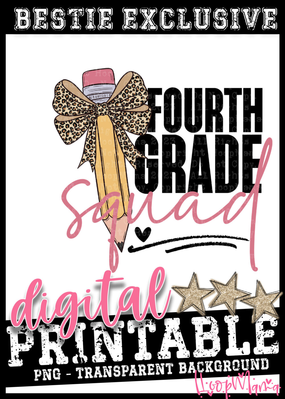 DD-B25-JUL34 - Fourth Grade Squad - DIGITAL DOWNLOAD