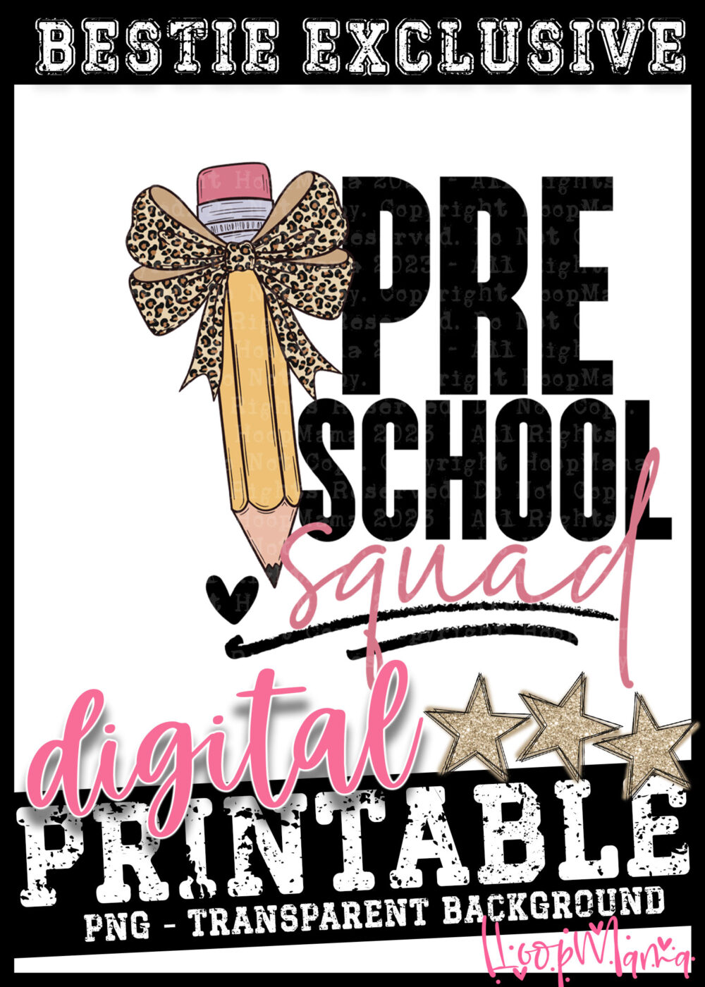 DD-B25-JUL38 - Preschool Squad - DIGITAL DOWNLOAD
