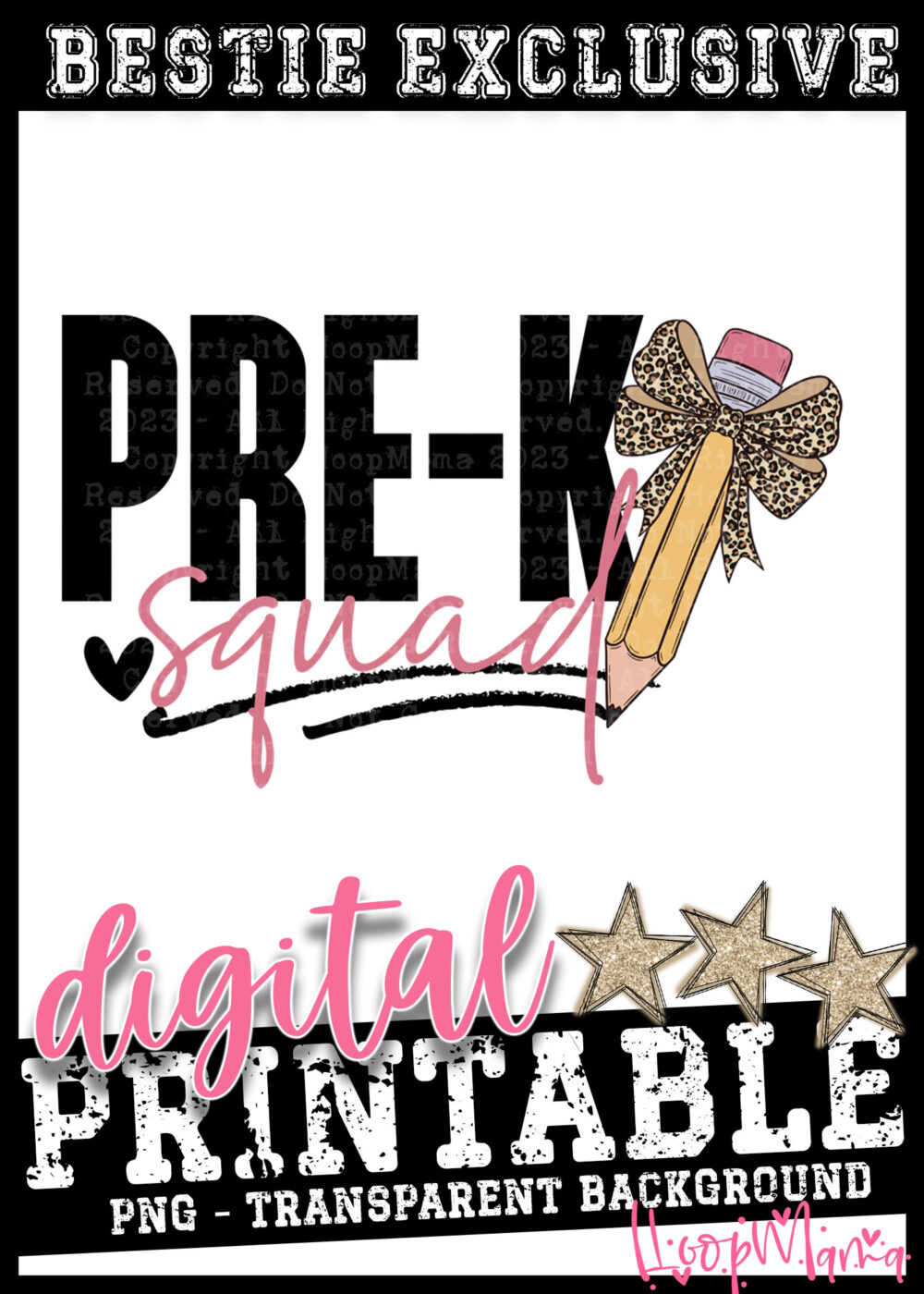 DD-B25-JUL39 - PreK Squad - DIGITAL DOWNLOAD