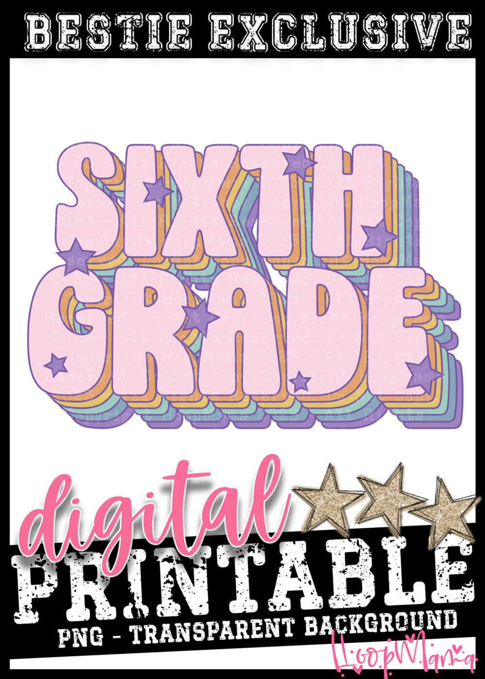 DD-B25-AUG10 - Sixth Grade - DIGITAL DOWNLOAD