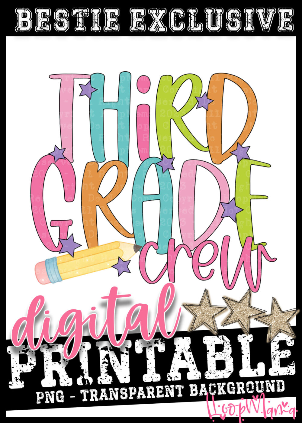 DD-B25-AUG15 - Third Grade - DIGITAL DOWNLOAD