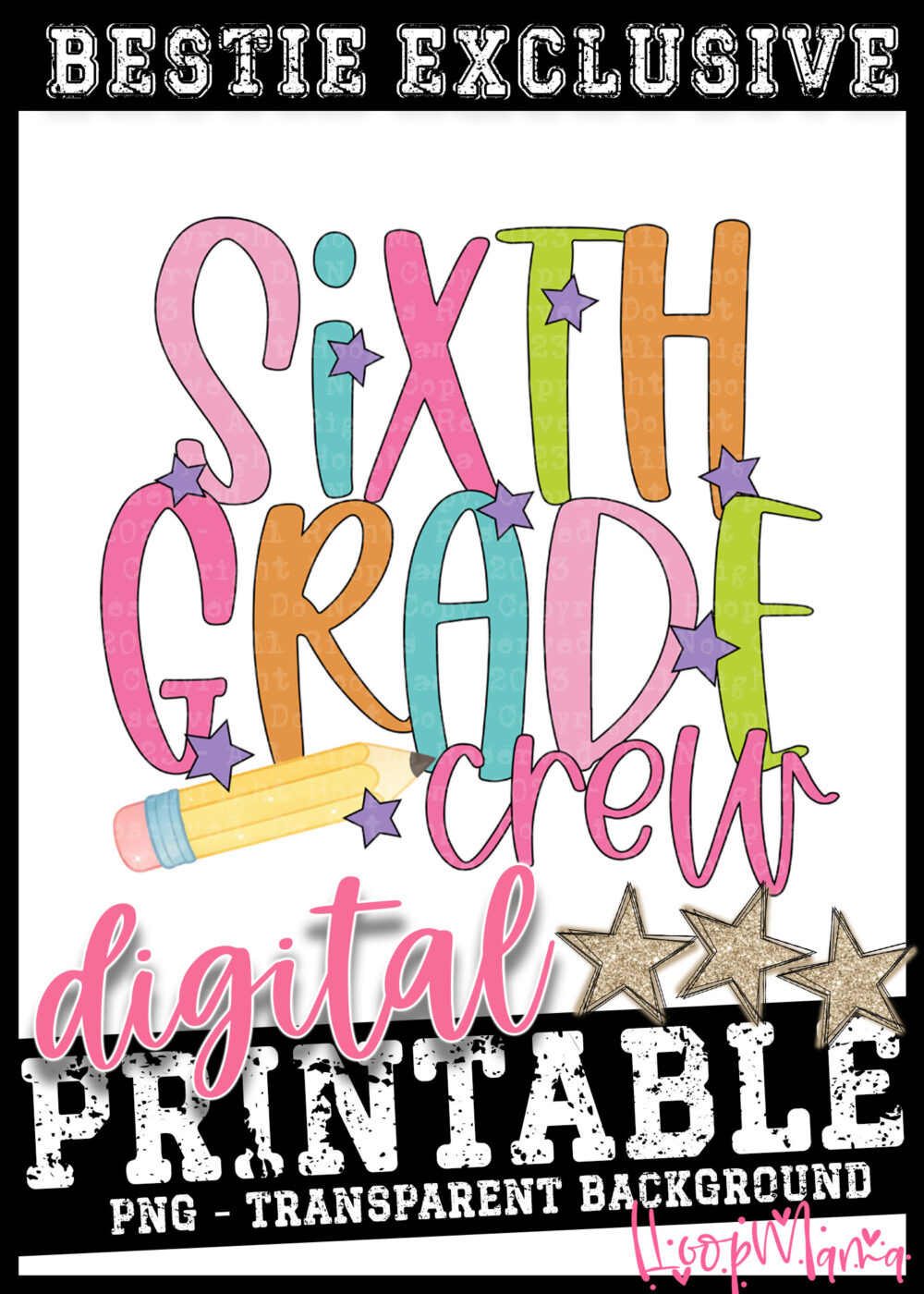 DD-B25-AUG18 - Sixth Grade - DIGITAL DOWNLOAD