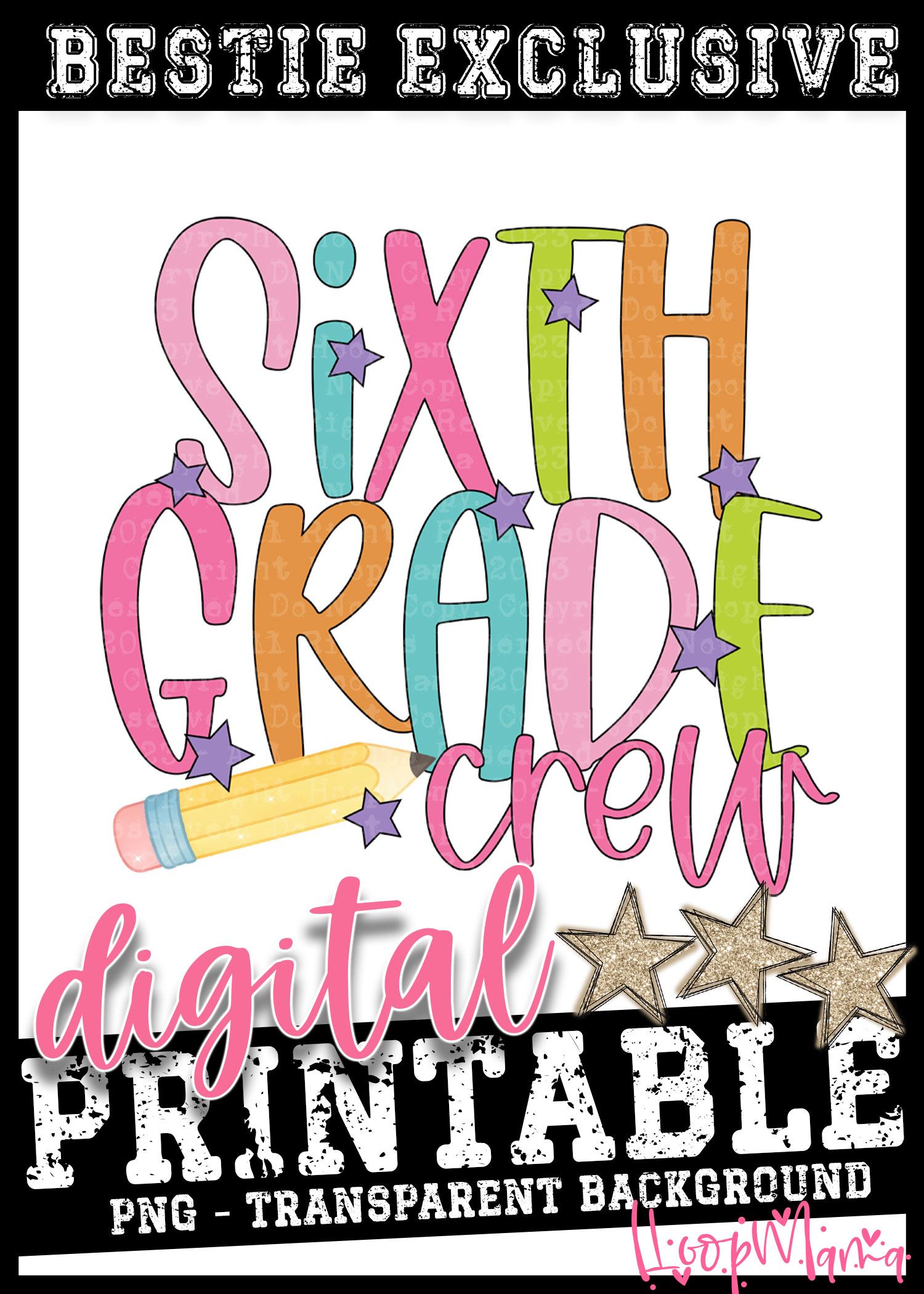 DD-B25-AUG18 - Sixth Grade - DIGITAL DOWNLOAD