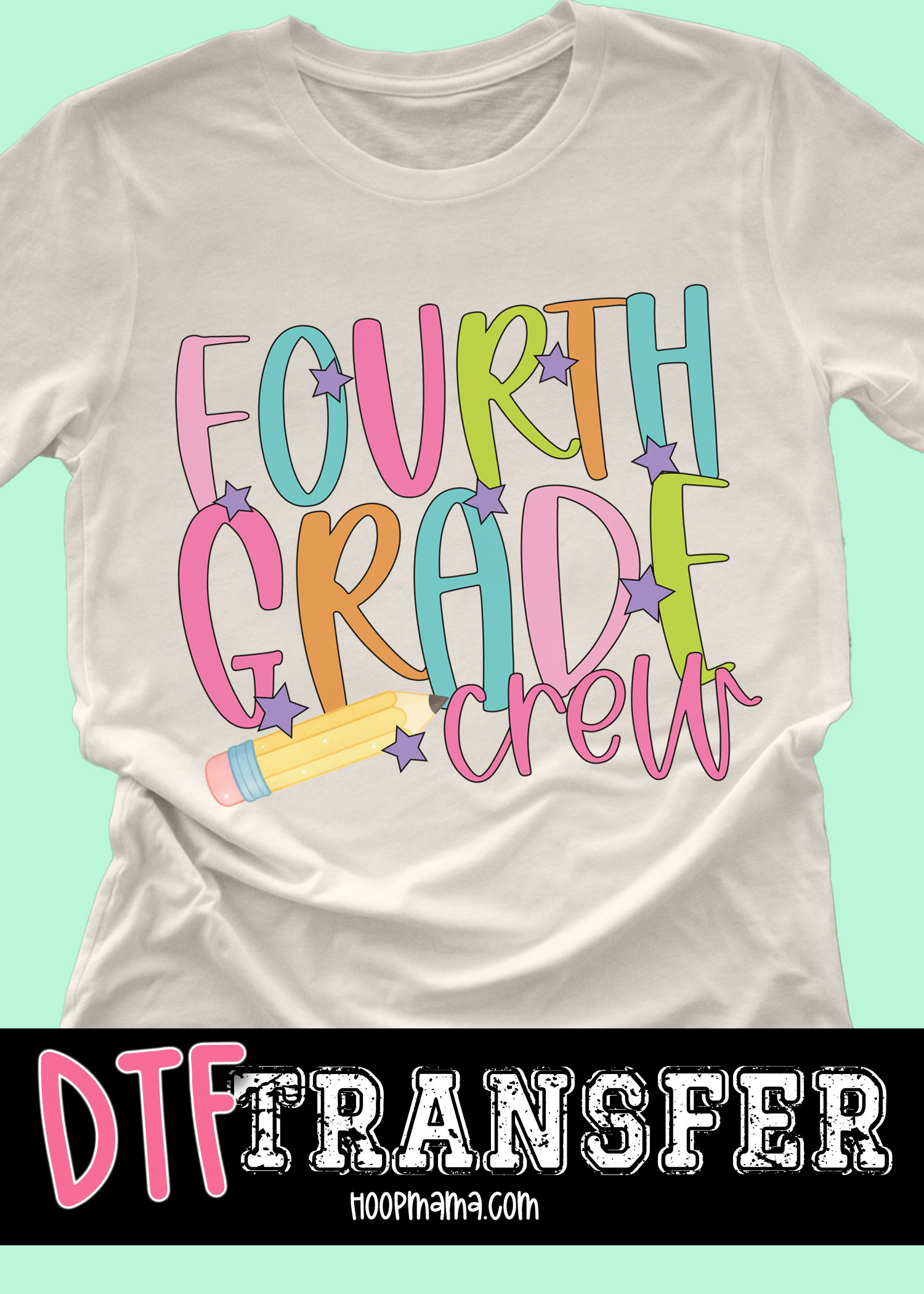 DTF-B25-AUG16 - Fourth Grade - DTF TRANSFER