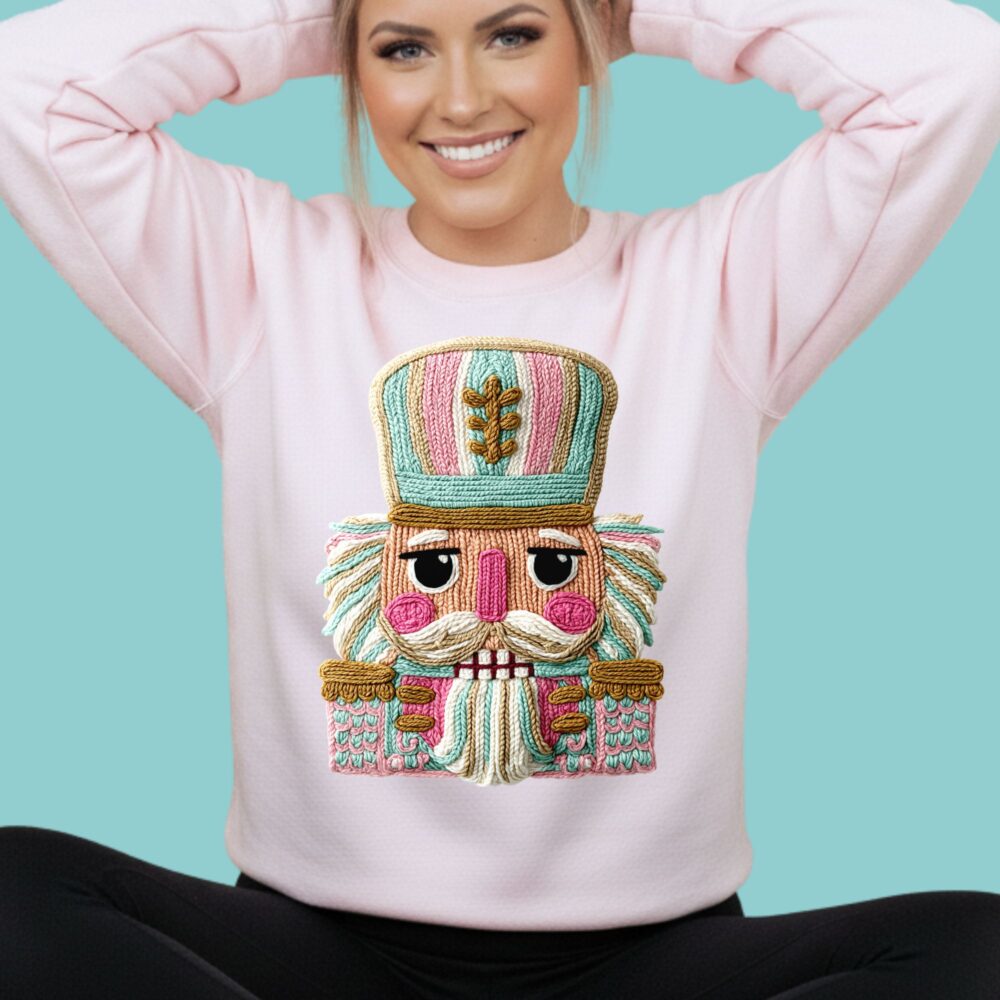 $2 DTF Deal! Yarn Nutcracker 11" - DTF TRANSFER